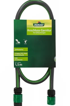 Dehner Gartenschläuche & Zubehör - Anschluss-Garnitur für Schlauchwagen