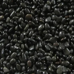 Dehner Aqua Bodengrund - Aquarienkies Antaro Black, 5 kg Schwarz