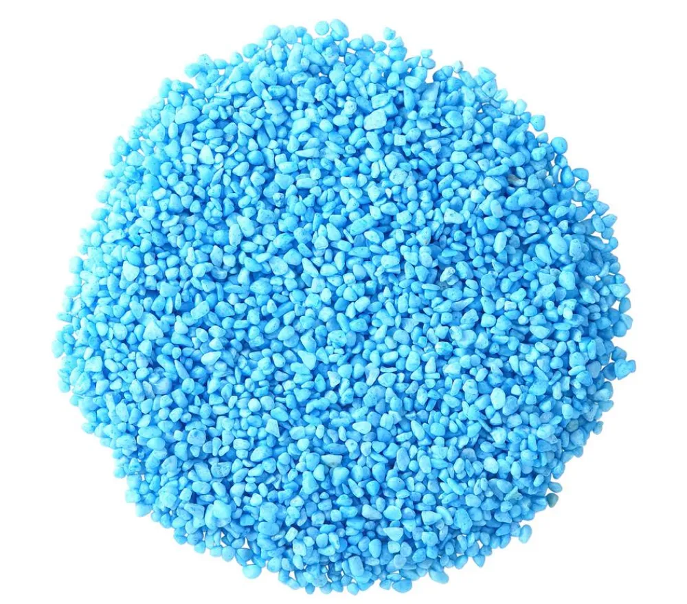 Dehner Aqua Aquarienkies, 4-6 mm Hellblau Hot