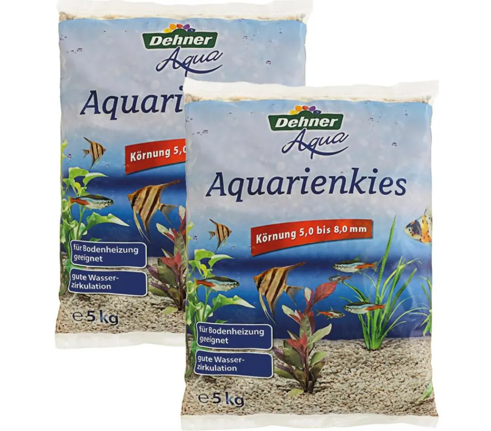 Dehner Aqua Bodengrund > Aquarienkies, 5-8 mm