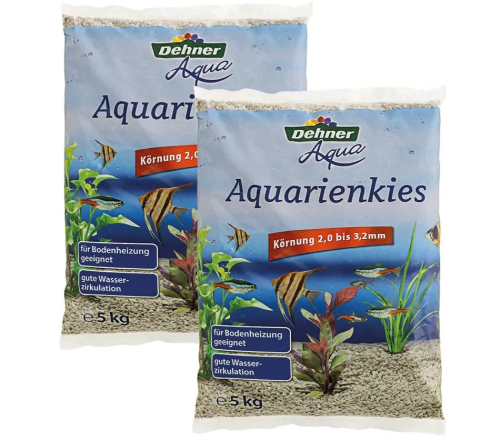 Dehner Aqua Bodengrund > Aquarienkies, 2,0-3,2 mm