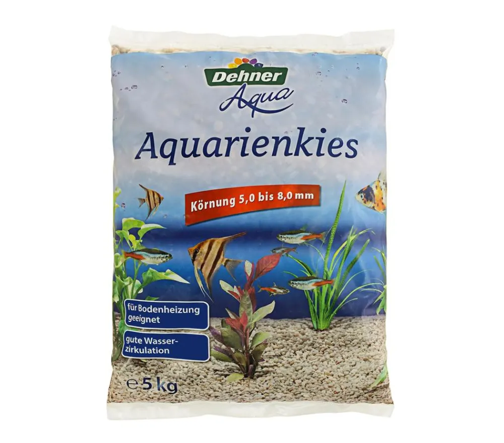 Dehner Aqua Aquarienkies, 5-8 mm Beige Online