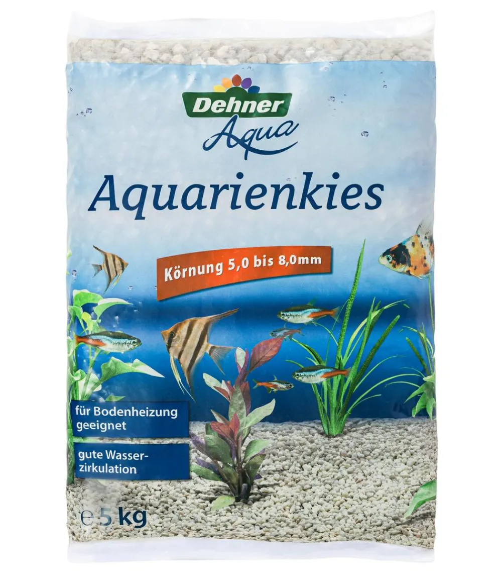 Dehner Aqua Bodengrund > Aquarienkies, 5,0-8,0 mm