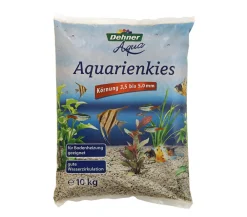 Dehner Aqua Bodengrund - Aquarienkies, 3,5 - 5 mm Beige