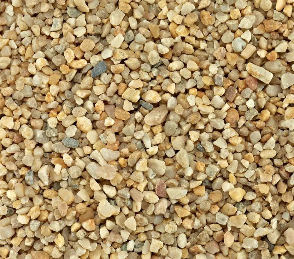 Dehner Aqua Bodengrund - Aquarienkies, 3,5 - 5 mm Beige