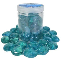 Dehner Aqua Aquariumdeko Glas-Steine, 750 g Blau Online