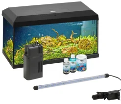 Dehner Aqua Aquarium-Set Aqua Start 60, Schwarz Outlet