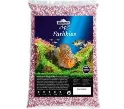 Dehner Aqua Premium Aquarienkies, 2-3 mm Hellrot Discount