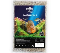 Dehner Aqua Premium Naturkies Malibu, 2-3 mm, 15 kg Hellgrau Hot