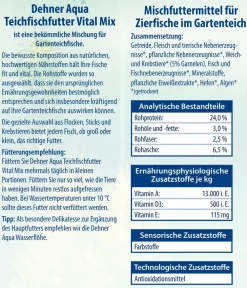 Dehner Aqua Gartenteich·Teichfisch­­Futter|Teichfischfutter - Teichfischfutter Vital Mix