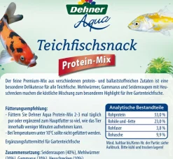 Dehner Aqua Gartenteich·TeichfischFutter|Teichfischfutter > Teichfischsnack Protein-Mix, 200 g