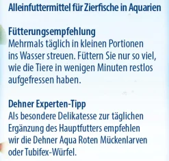 Dehner Aqua Fischfutter - Zierfischfutter Flocken-Mix