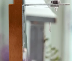 Dehner Balkonhängetisch, ca. B90/H65/T41,7 cm Braun Best
