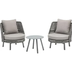 Dehner Balkonmöbel-Sets|Balkonmöbel-Sets - Balkonset Nizza, 3-teilig