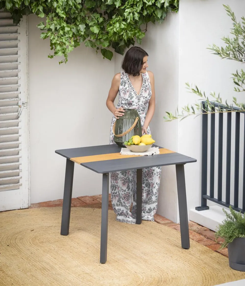 Dehner Balkontische|Balkontische > Balkontisch Montpellier, ca. B90/H74/T90 cm