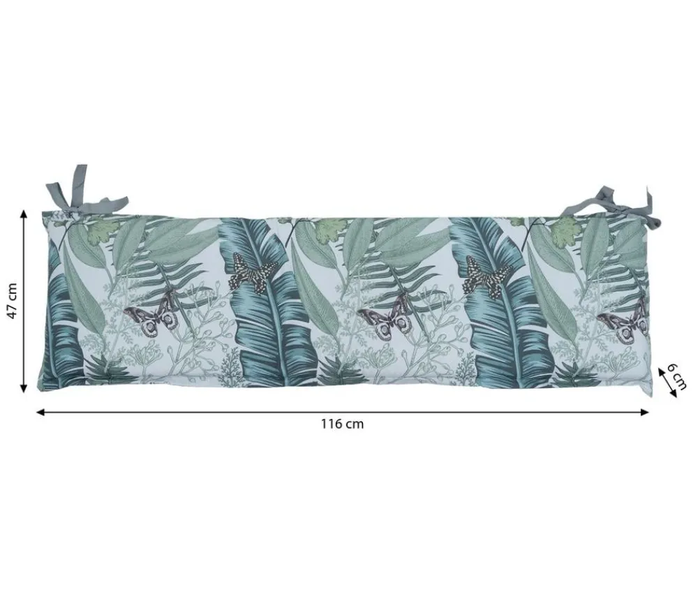Dehner Sitzauflagen > Bankauflage Sardegna 2-Sitzer, ca. B116/H6/T47 cm