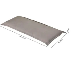 Dehner Sitzauflagen > Bankauflage Veneto 2-Sitzer, ca. B116/H6/T47 cm