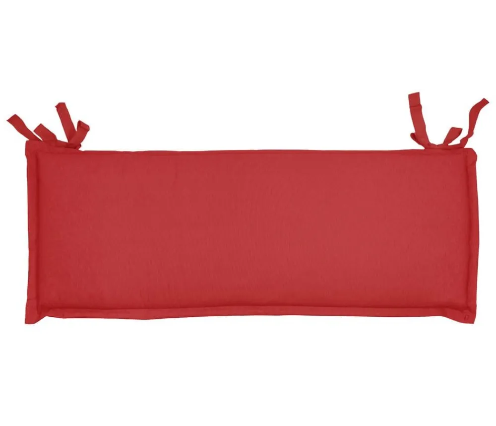 Dehner Bankauflage Veneto 3-Sitzer, ca. B156/H6/T47 cm Rot Best