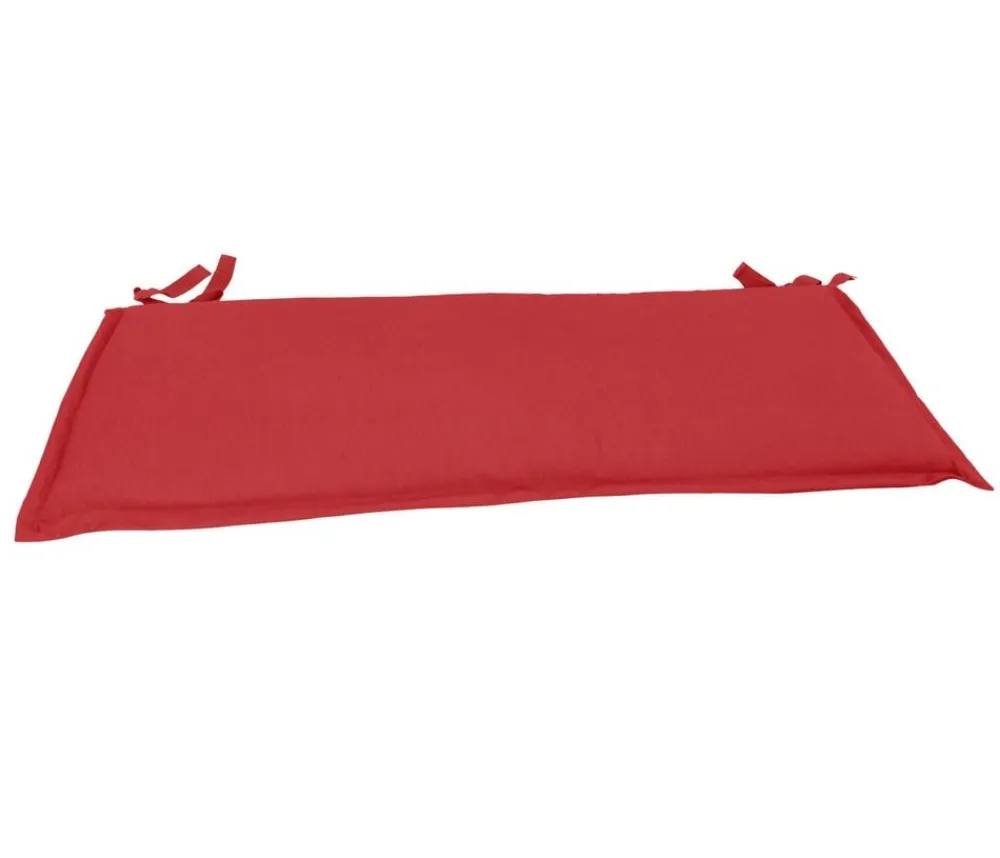 Dehner Bankauflage Veneto 3-Sitzer, ca. B156/H6/T47 cm Rot Best