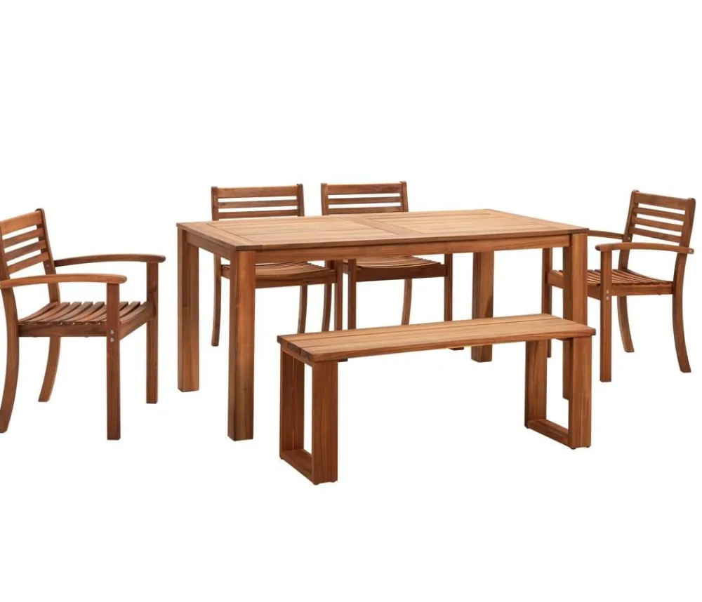 Dehner 2-Sitzer Gartenbänke|Esstisch-Gruppen > Bank Macao, 2-Sitzer