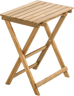 Dehner Beistelltisch Macao, ca. B50/H60/T36 cm Hellbraun Outlet