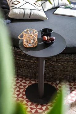 Dehner Balkonmöbel Aluminium|Gartentische Aluminium > Beistelltisch Mika, ca. Ø50/H50 cm