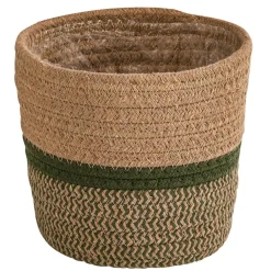 Dehner Blumentöpfe & Übertöpfe - Übertopf-Set Green Feeling, 3-teilig