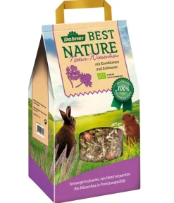 Dehner Best Nature Bio Natur-Wiesenheu, mit Kornblumen, 1 kg Hot