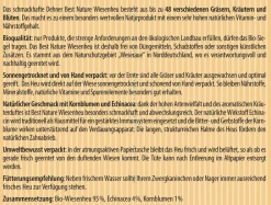 Dehner Best Nature Bio Natur-Wiesenheu, mit Kornblumen, 1 kg Hot