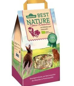Dehner Best Nature Heu - Bio Natur-Wiesenheu, mit Hibiskus, 1 kg