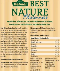 Dehner Best Nature Hühnerfutterergänzung Blütennest Outlet