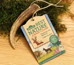 Dehner Best Nature Hundeleckerlies > Hundesnack Kaustange vom Rothirsch, ganz