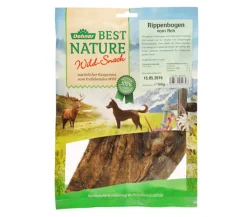 Dehner Best Nature Hundesnack Rehrippen, 100 g Best