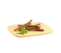 Dehner Best Nature Hundeleckerlies - Hundesnack Fleisch-Sticks vom Weide-Rind, 200 g