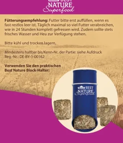 Dehner Best Nature Kleintierfutter > Kleintierfutter Superfood Block