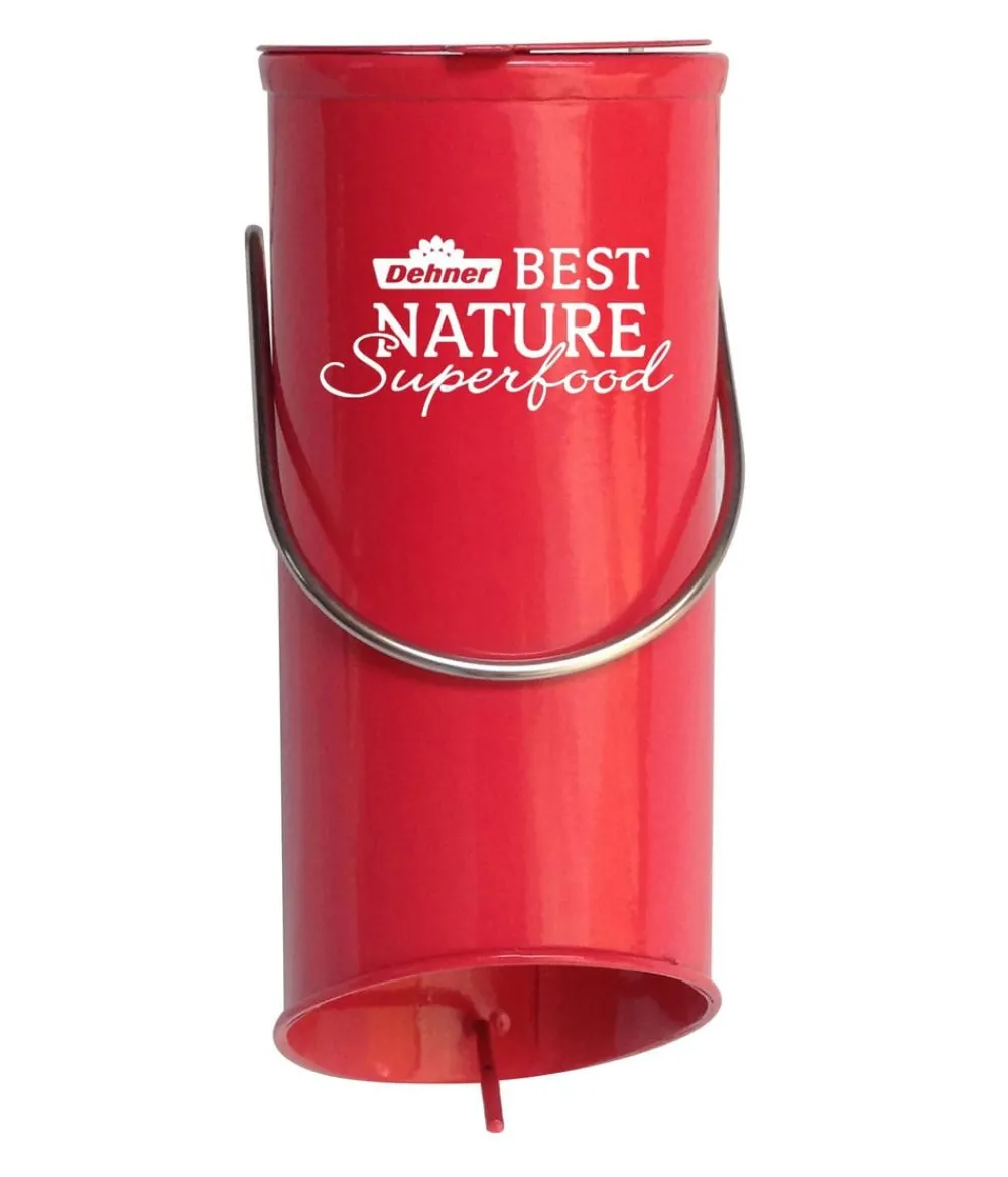 Dehner Best Nature Mehr Kleintierbedarf - Kleintierbedarf Superfood Block-Halter Rot