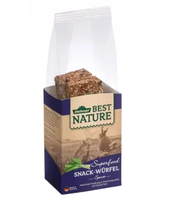 Dehner Best Nature Nagersnacks > Nagersnack-Würfel Superfood Spinat