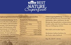 Dehner Best Nature Nagersnacks > Nagersnack-Würfel Superfood Spinat