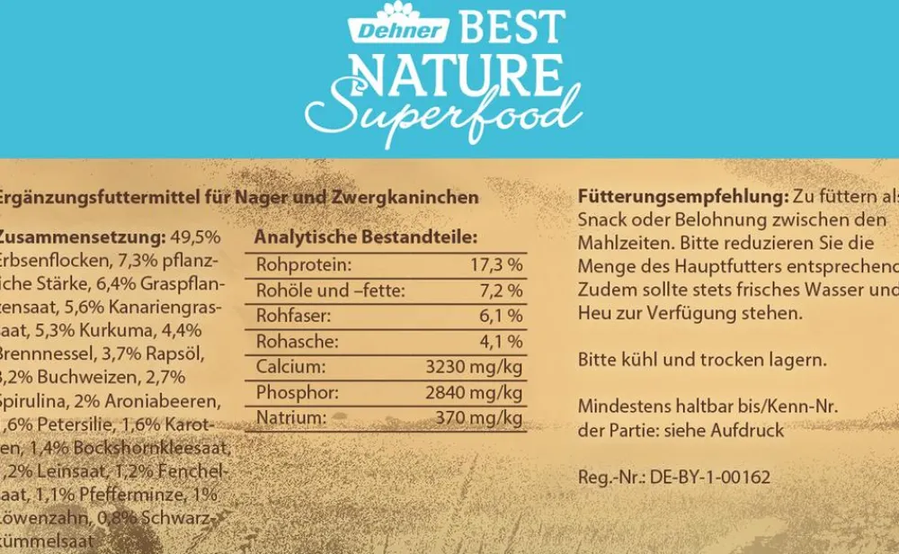 Dehner Best Nature Nagersnacks > Nagersnack-Würfel Superfood Aronia