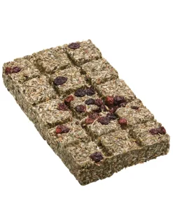 Dehner Best Nature Nagersnacks - Nagersnack Superfood Tafel Preiselbeeren, 125 g