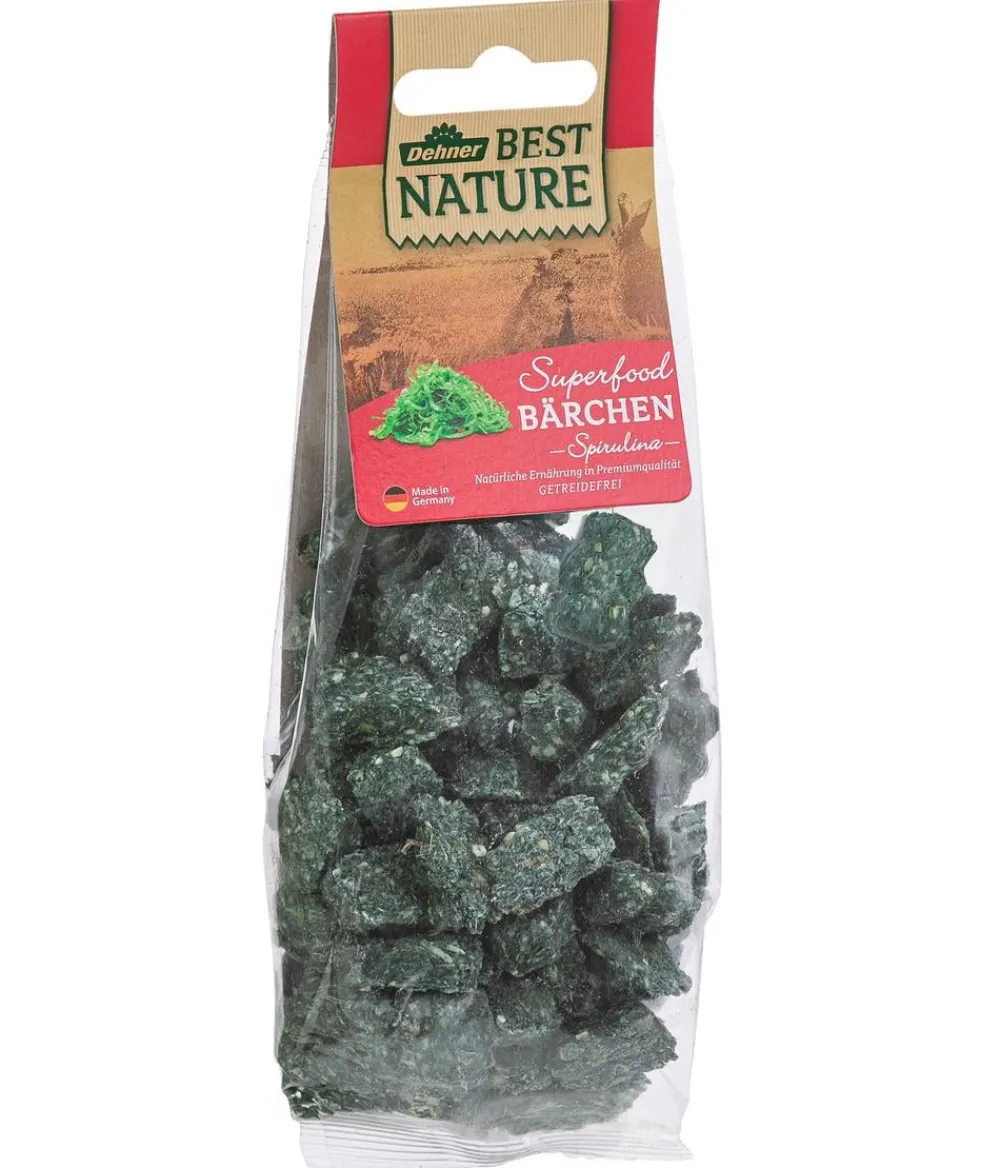 Dehner Best Nature Nagersnacks - Nagersnack Superfood Bärchen Spirulina, 100 g