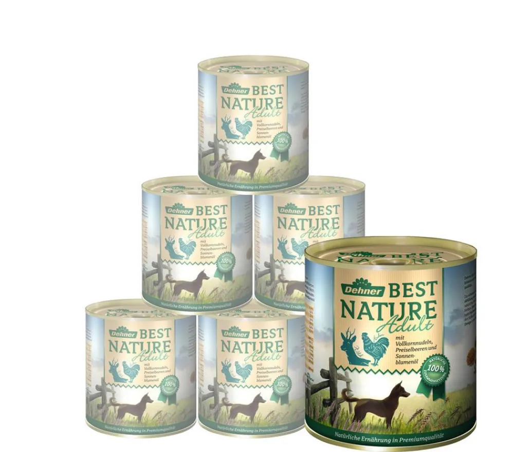 Dehner Best Nature Nassfutter für Hunde Adult Hot