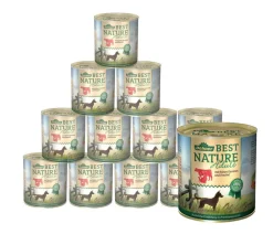 Dehner Best Nature Nassfutter für Hunde Adult New