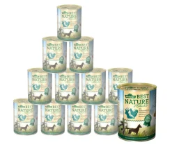 Dehner Best Nature Nassfutter für Hunde Adult Hot