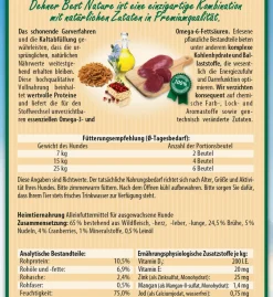 Dehner Best Nature Nassfutter Hund - Nassfutter für Hunde Adult, 12 x 150 g