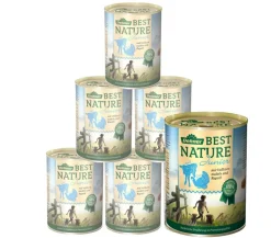 Dehner Best Nature Nassfutter Hund > Nassfutter für Hunde Junior, Kalb & Pute