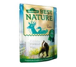 Dehner Best Nature Nassfutter Katze - Nassfutter für Katzen Adult, 16 x 85 g