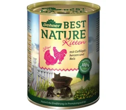 Dehner Best Nature Nassfutter für Katzen Kitten, /400 g
