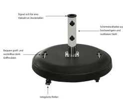 Dehner Schirmständer > Betonschirmständer, 50 kg
