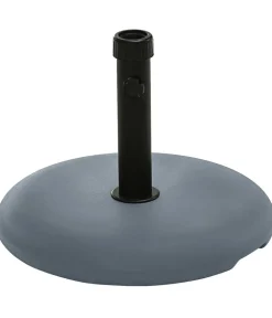 Dehner Schirmständer - Betonschirmständer, 25 kg Schwarz